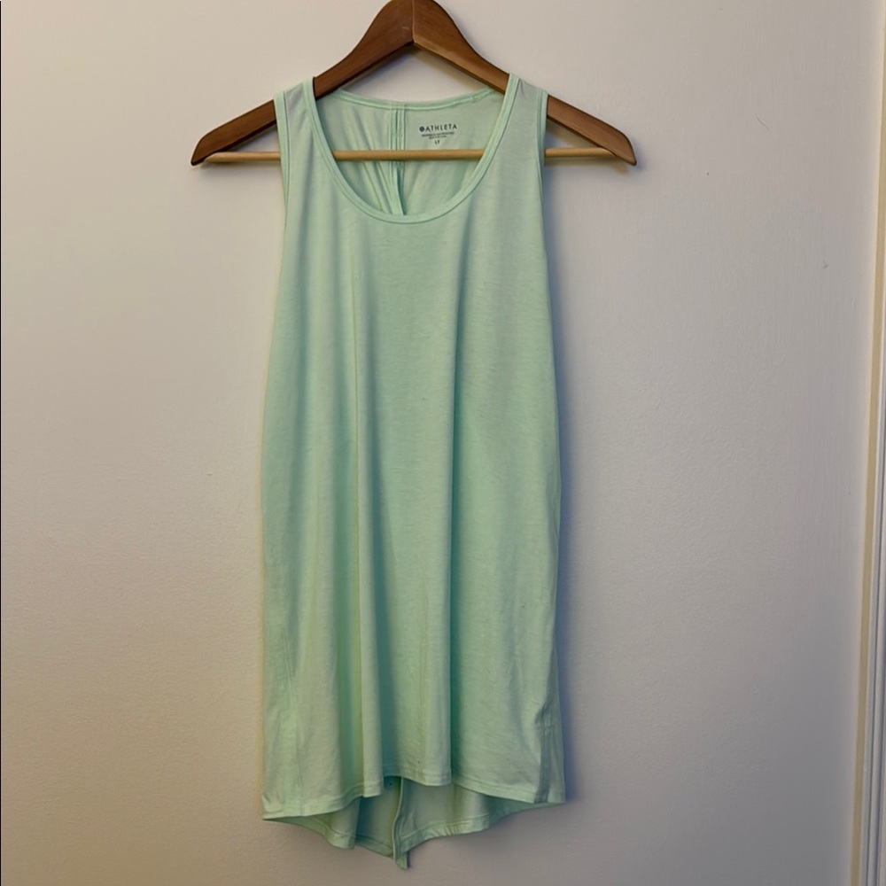Athleta Green Tank Top